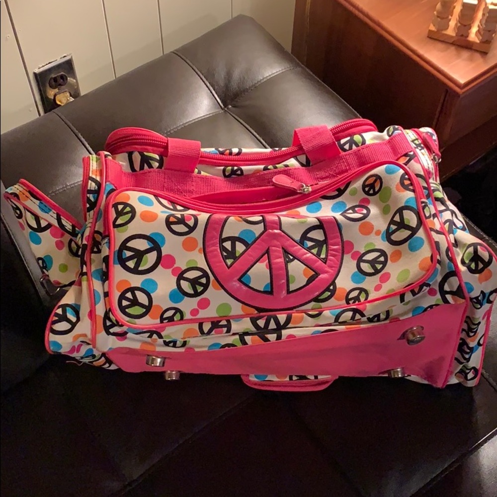 Peace Sign Duffle Bag